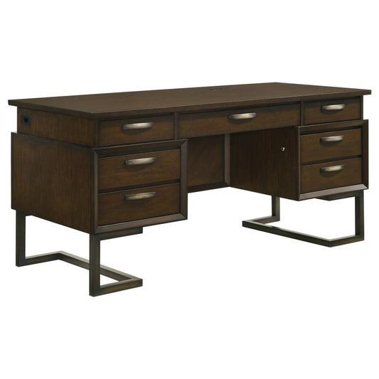 Executive Desk - Dark Brown