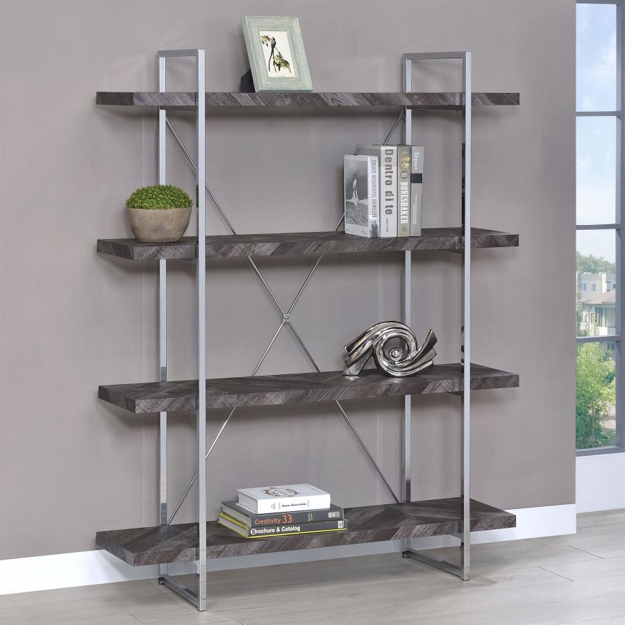 Grimma - Bookcase - Gray