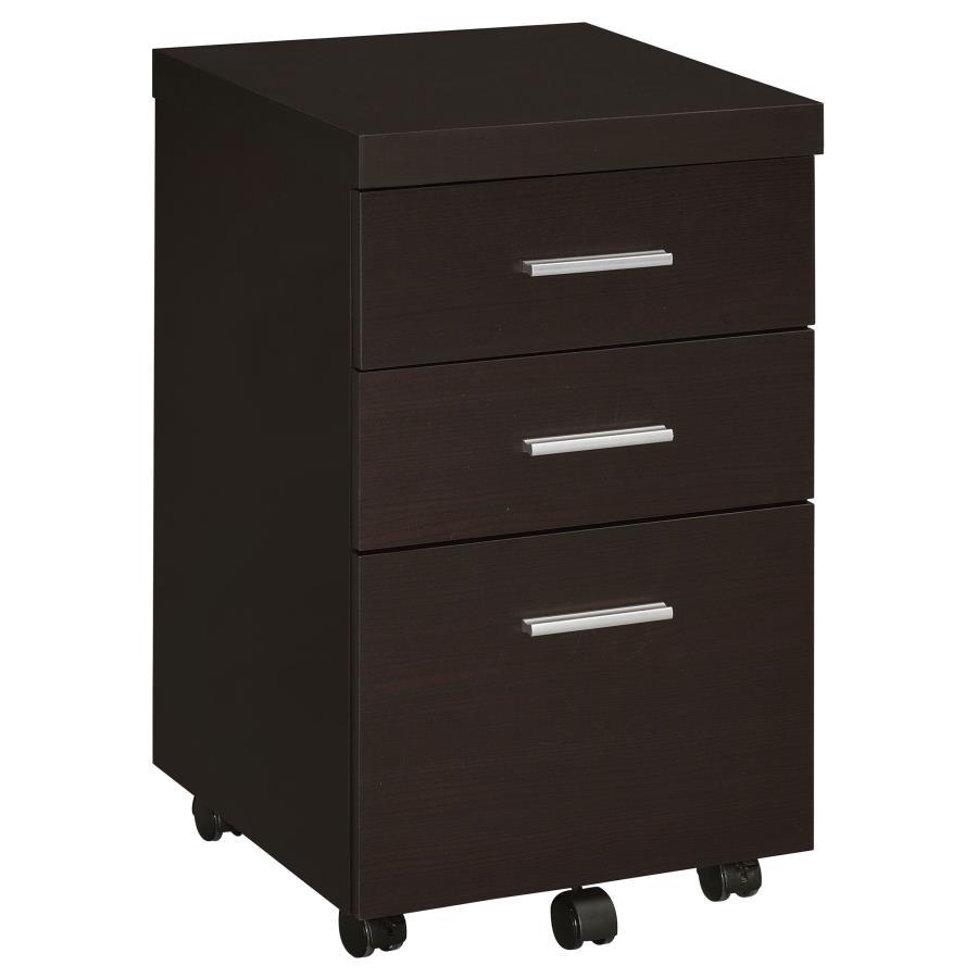 Skylar - 3-drawer Mobile File Cabinet