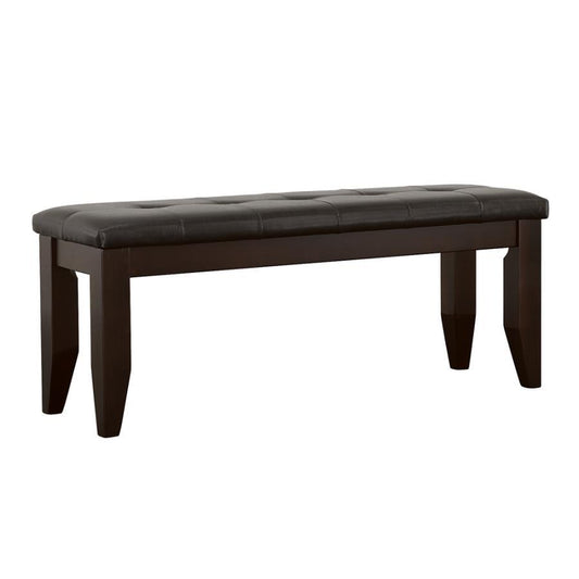 Dalila - Upholstered Bench - Black