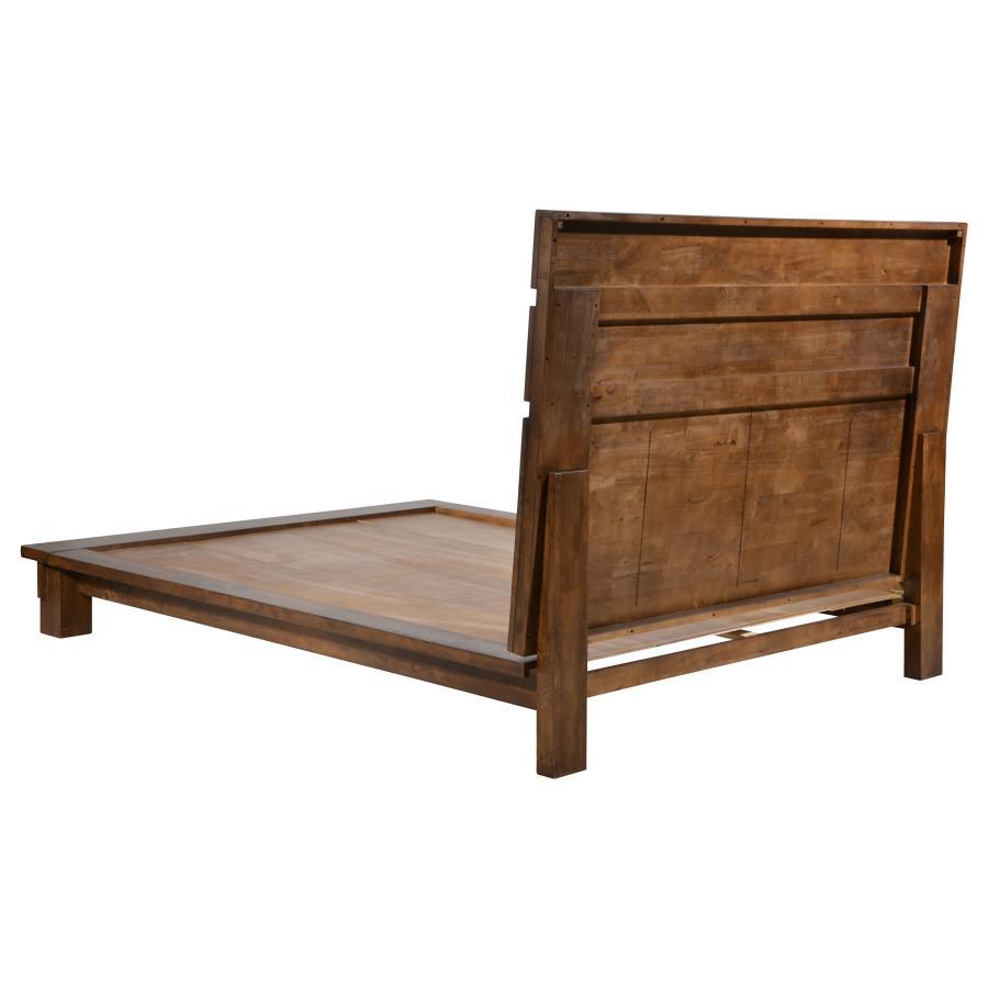 Genevieve - Queen Bed - Brown