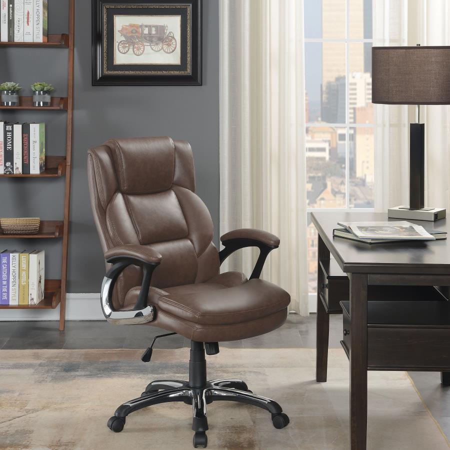 Coaster - Adjustable Height Office Chair with Padded Arm