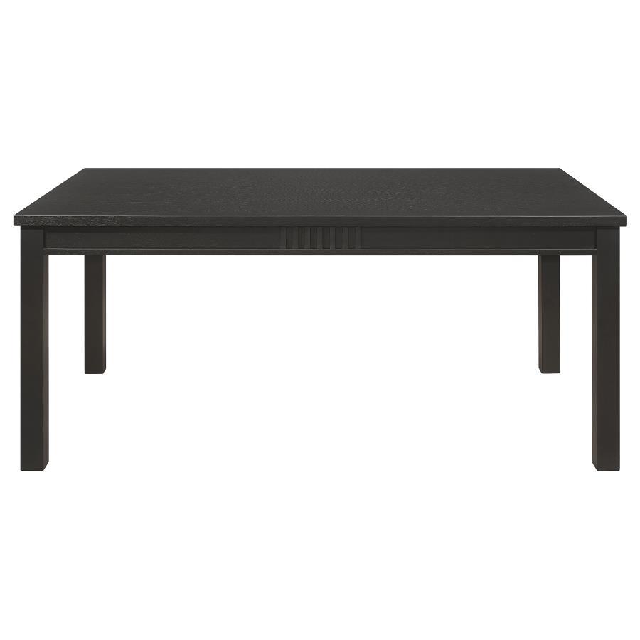 Dining Table - Black - Wood