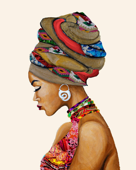 Small - African Goddess By Gina Ritter