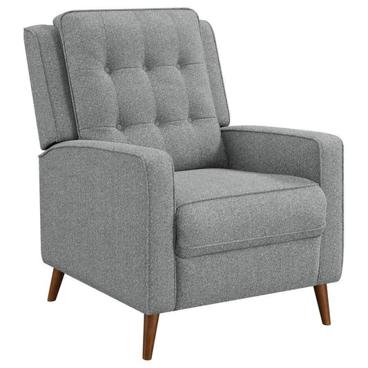 Davidson - Push Back Recliner - Gray
