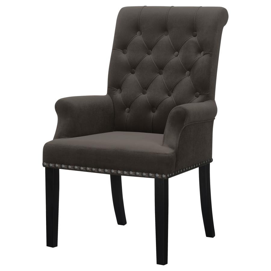 Alana - Arm Chair - Dark Gray