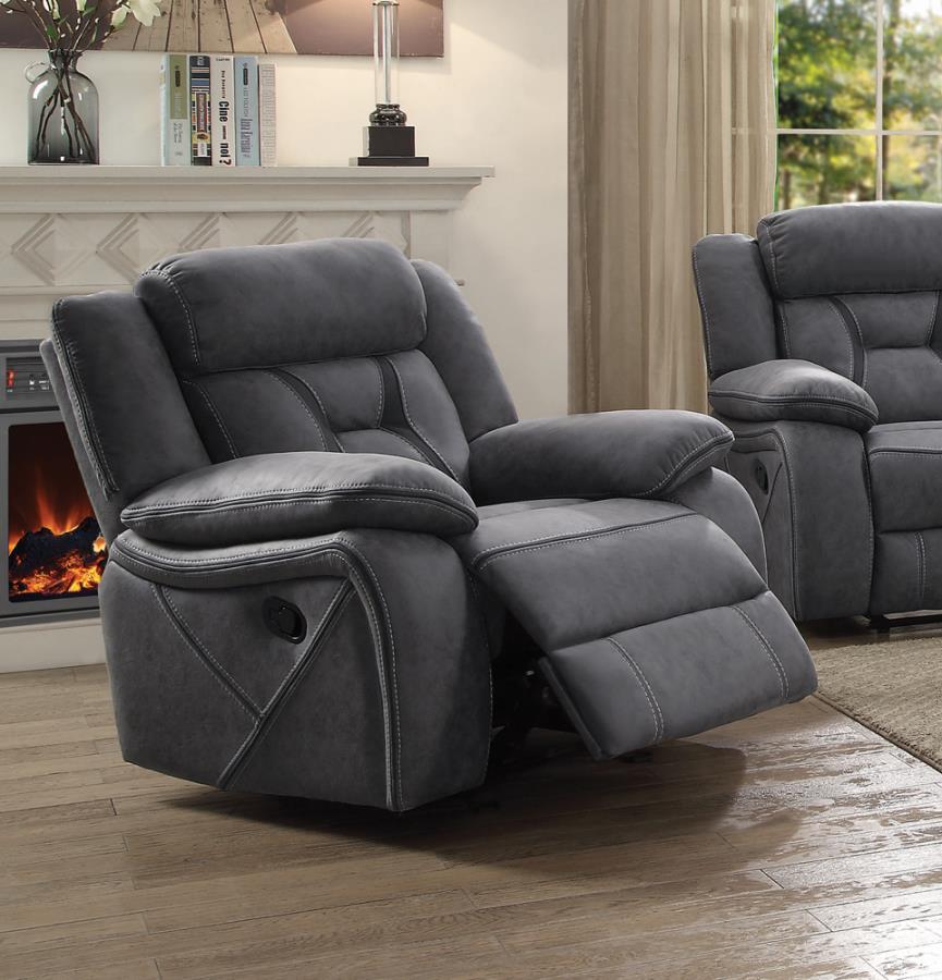 Higgins - Recliner - Gray