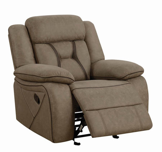 Higgins - Recliner - Light Brown