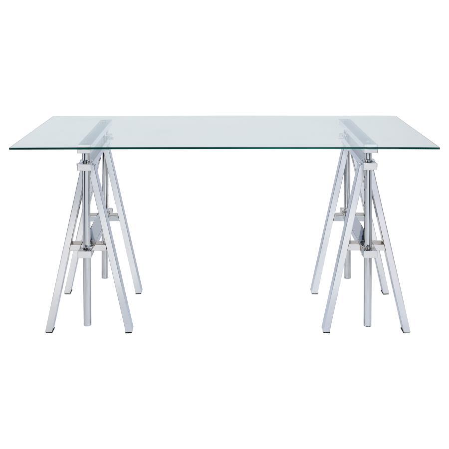 Statham - Writing Desk - Pearl Silver