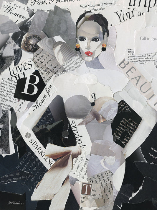 Fashion Mosaic I By Carol Robinson - Dark Gray