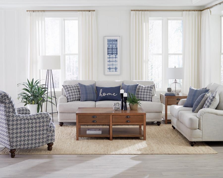 Gwen - Loveseat - White