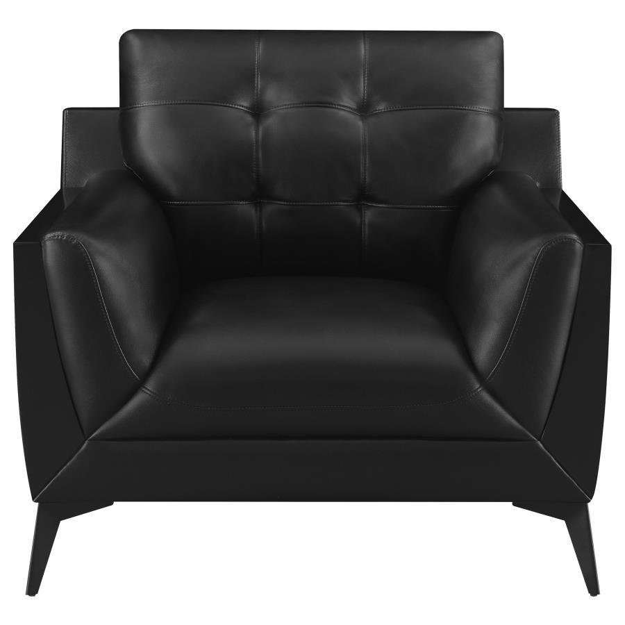 Moira - Arm Chair - Black