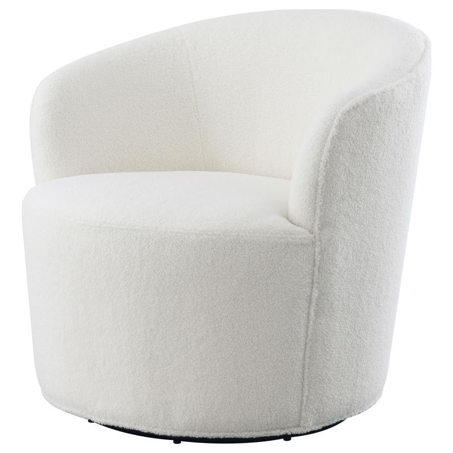 Swivel Chair - White