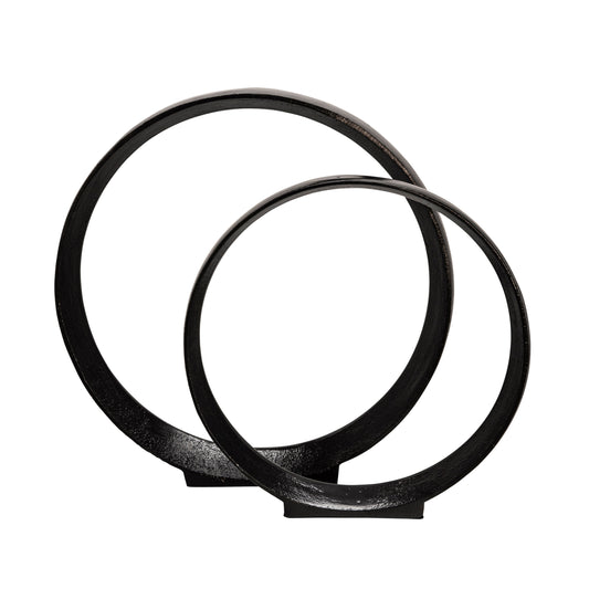 Aluminum Ring 12 / 14" (Set of 2) - Black