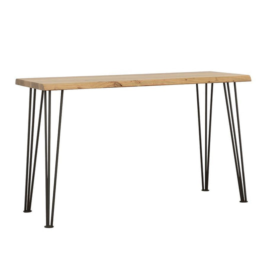 Zander - Sofa Table With Hairpin - Legs - Light Brown