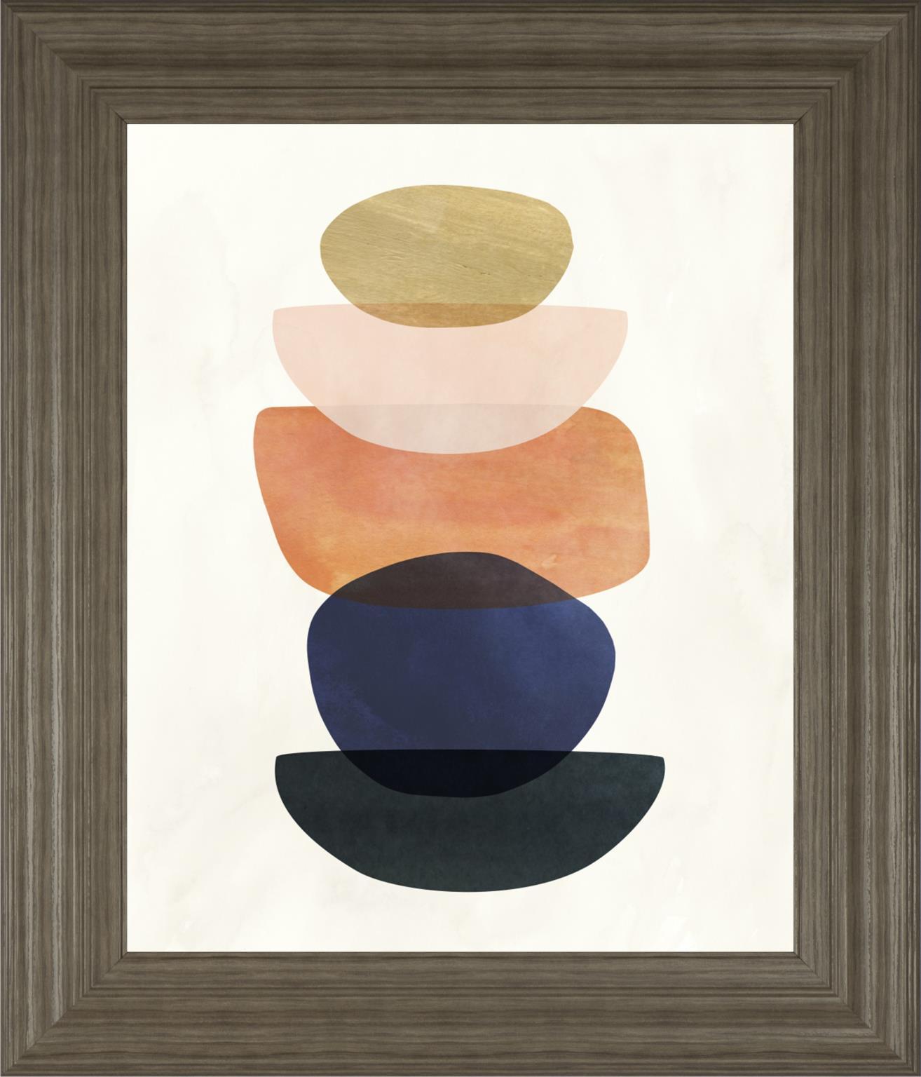 Mod Pods II By Victoria Borges 22x26 - Blue