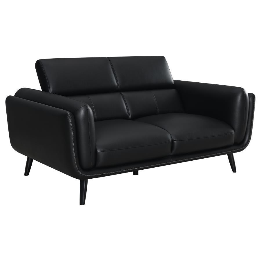 Shania - Loveseat - Black