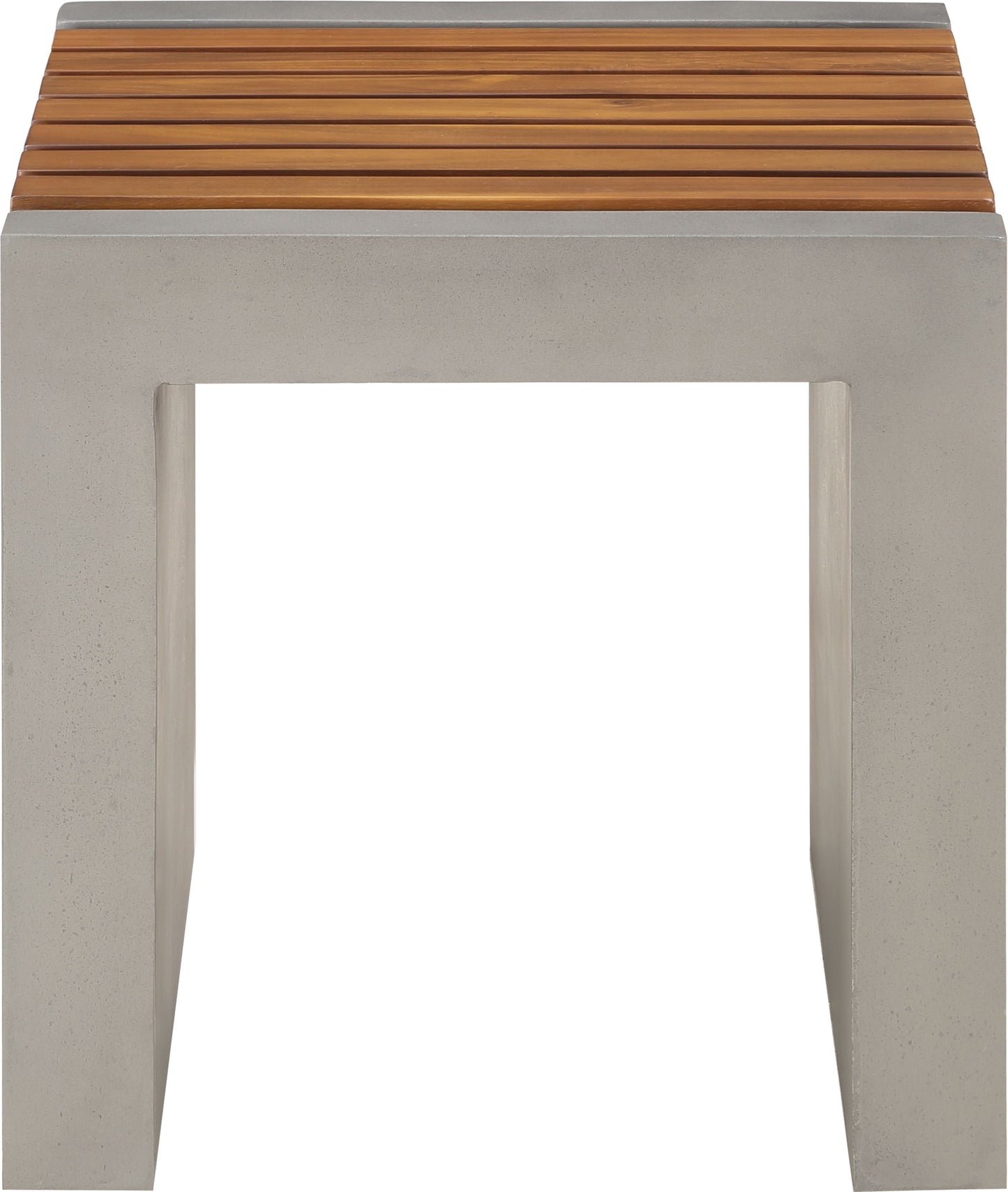 Rio - End Table - Light Grey - Concrete