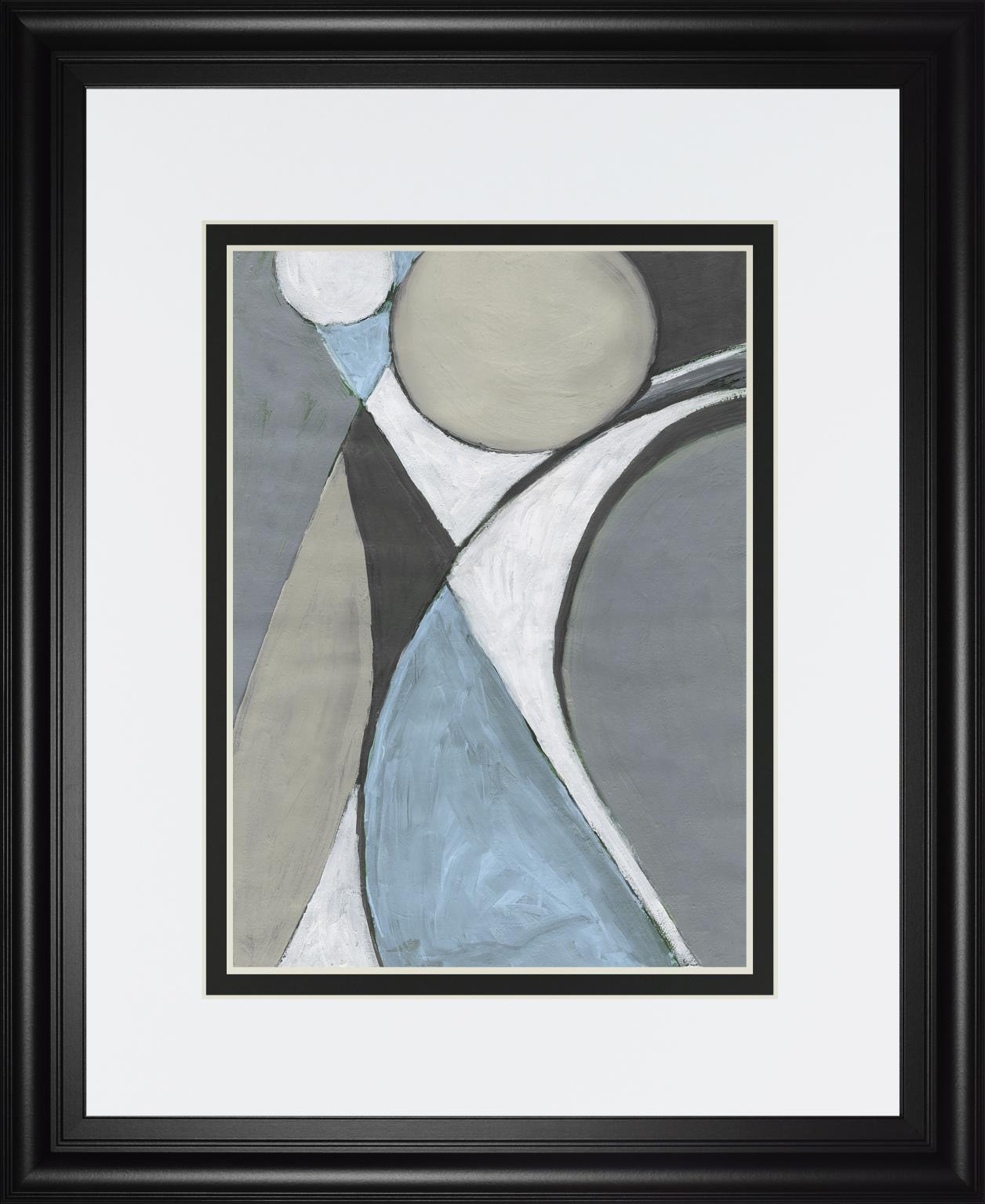 A Soft Jeweled Geometric II By Merri Pattinian 34x40 - Dark Gray