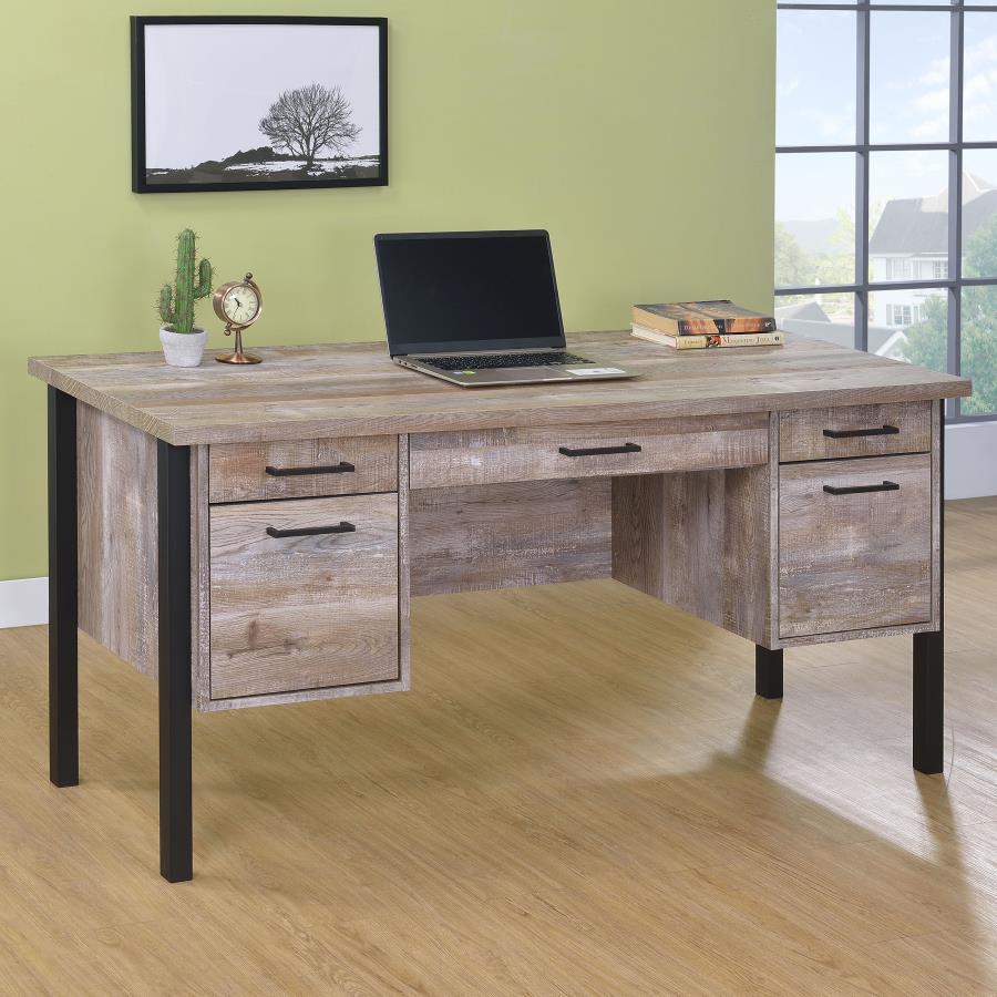 Samson - Writing Desk - Light Brown