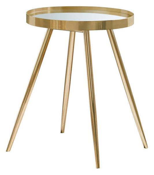 Kaelyn - End Table - Gold