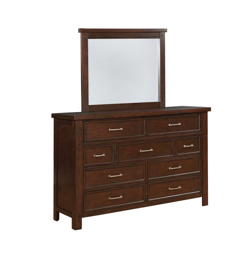 Barstow - 9-Drawer Rectangular Dresser - Brown