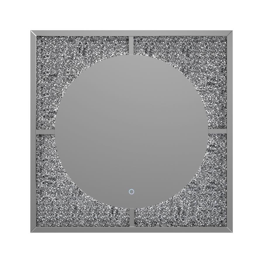 Theresa - Led Wall Mirror - Gray