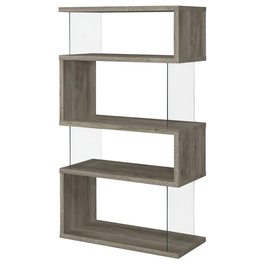 Emelle - Bookcase - Pearl Silver