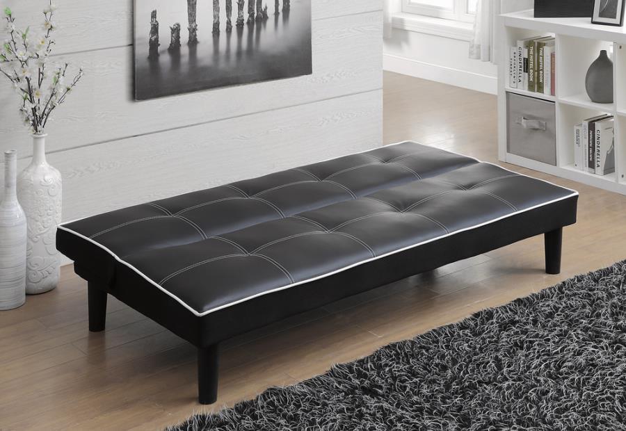 Katrina - Tufted Upholstered Sofa - Black