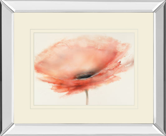 Chiffon Poppy By Prior J.p. Mirrored Frame