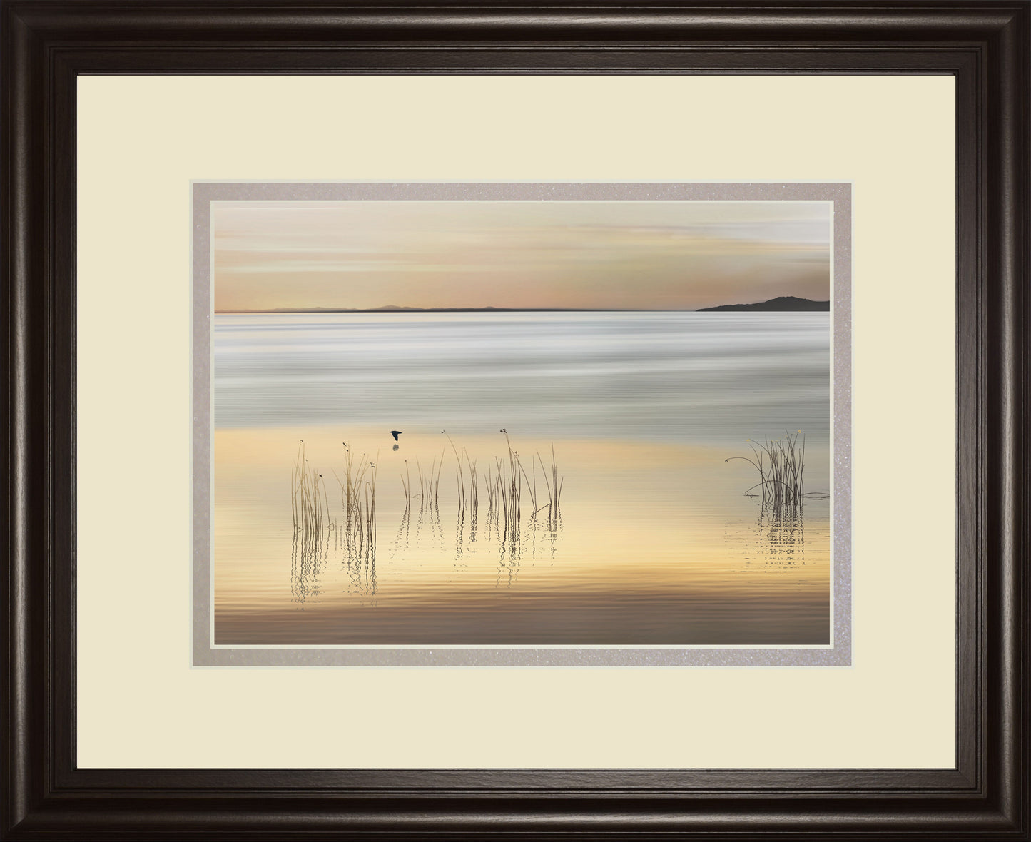 Golden By Marvin Pelkey - Framed Print Wall Art - Yellow