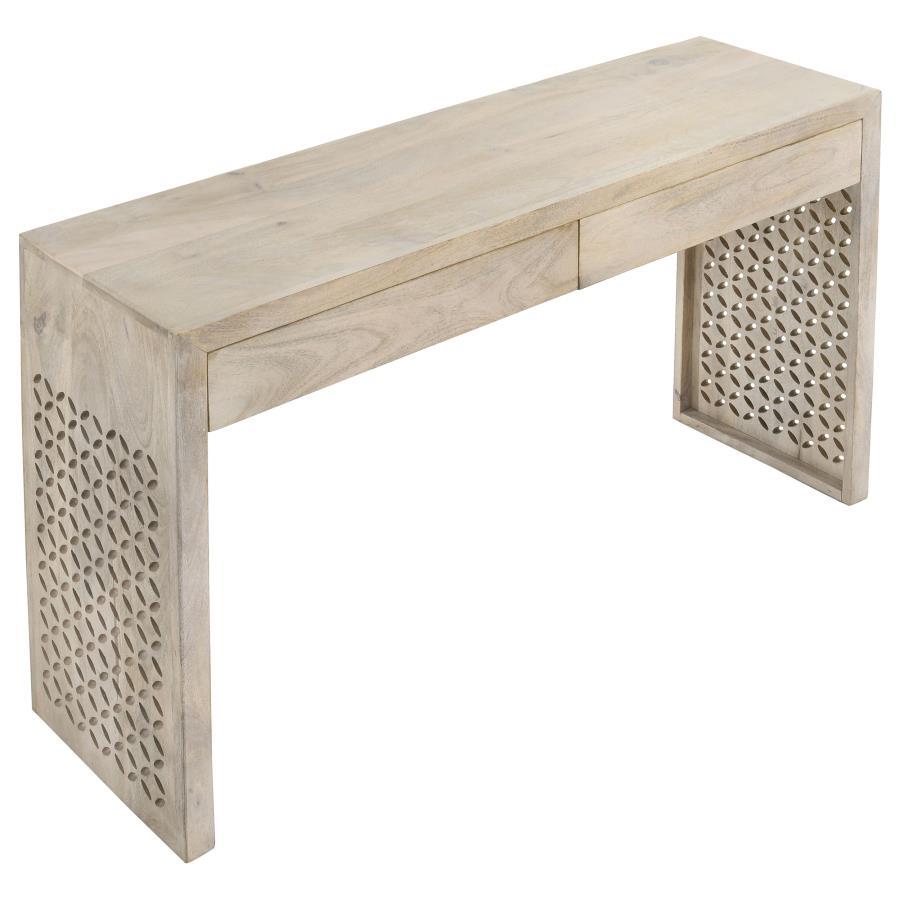 Rickman - 2-Drawer Console Table - Beige