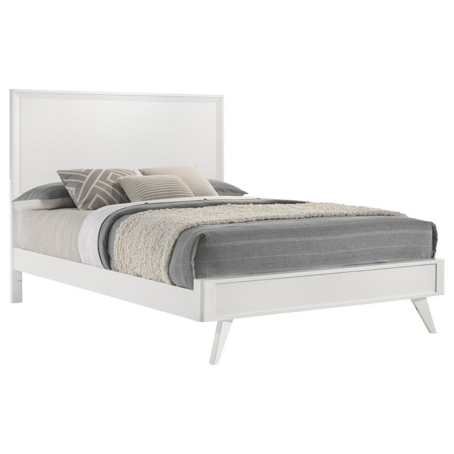 53.25" Height Queen Bed - White