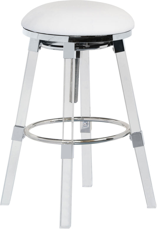 Venus - Adjustable Stool with Chrome Legs (Set of 2)