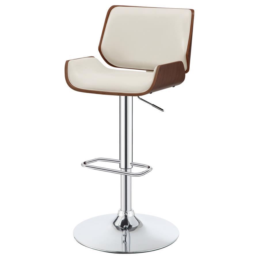 Coaster - Upholstered Adjustable Bar Stool