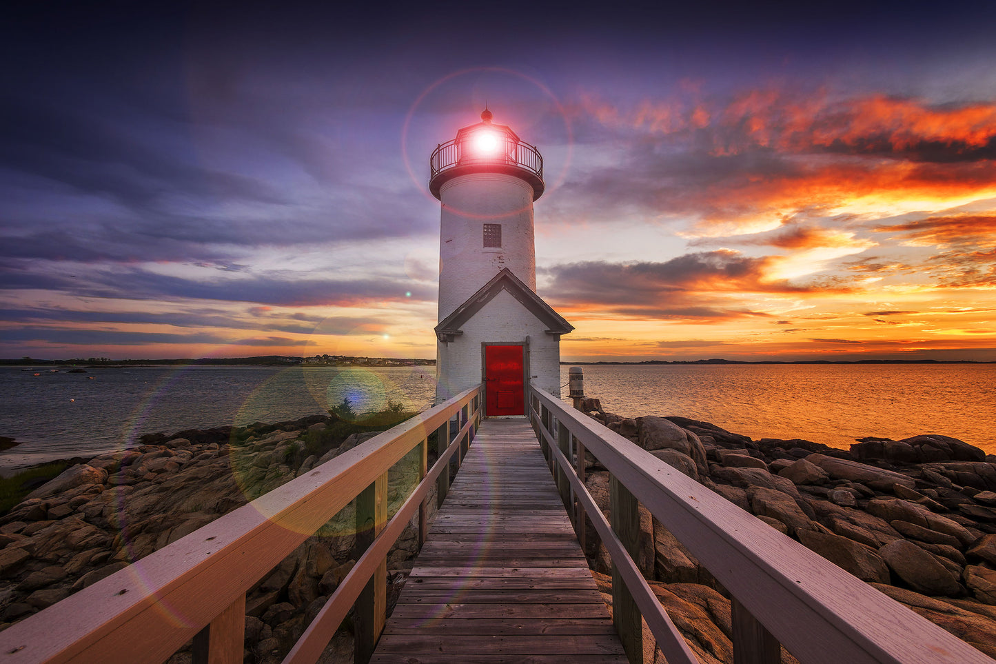 Tempered Glass With Foil - Light House