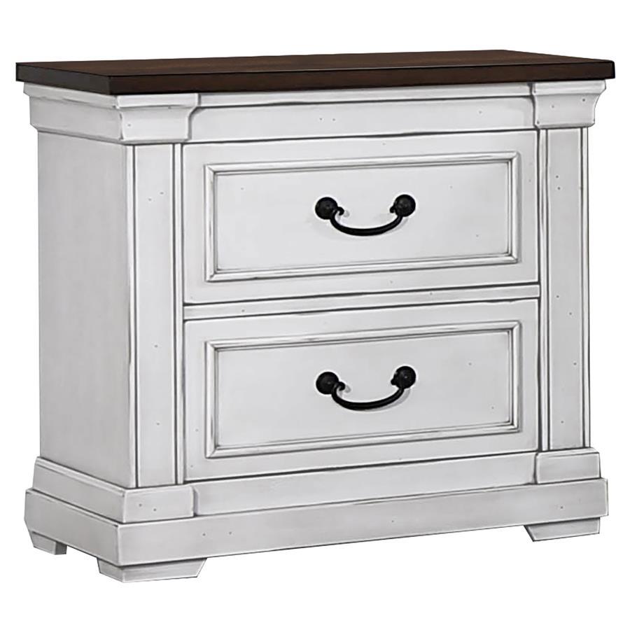 Hillcrest - 2-Drawer Nightstand - White