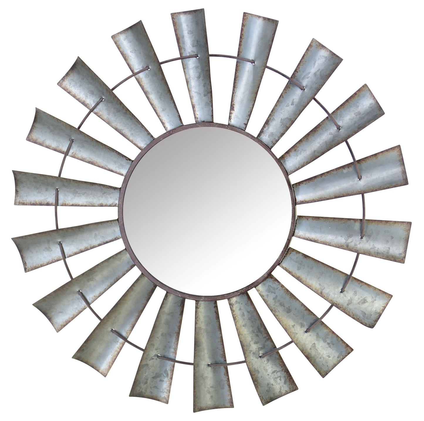 Metal Wall Mirror 38 X 37