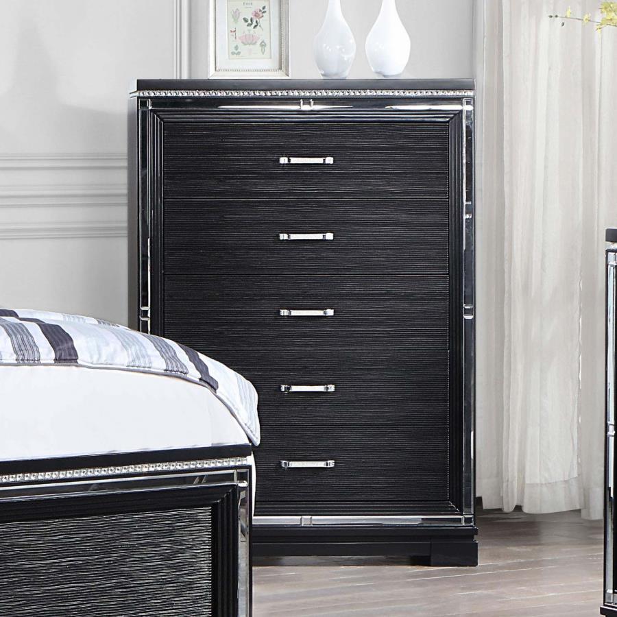 Eleanor - Accent Chest - Black