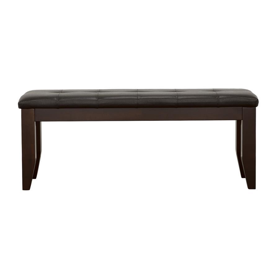 Dalila - Upholstered Bench - Black