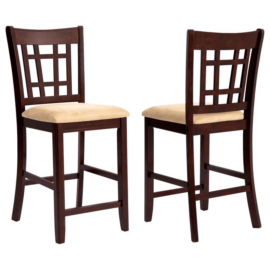 Lavon - Counter Chair (Set of 2) - Brown