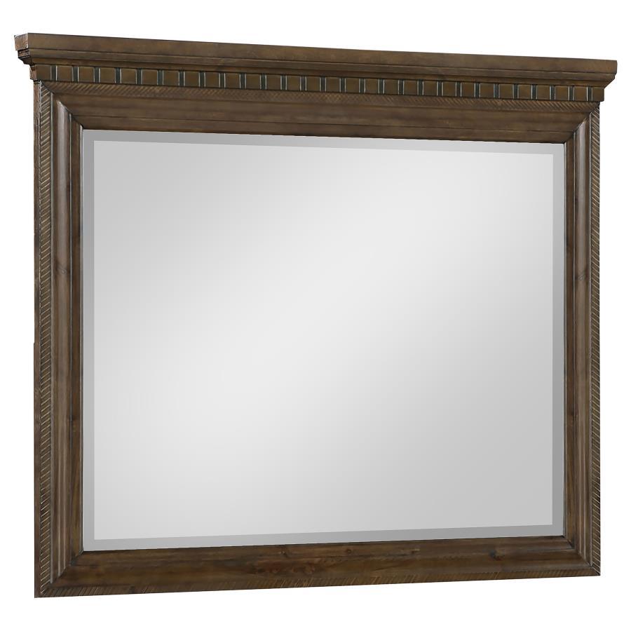 Bennington - Rectangular Mirror - Brown