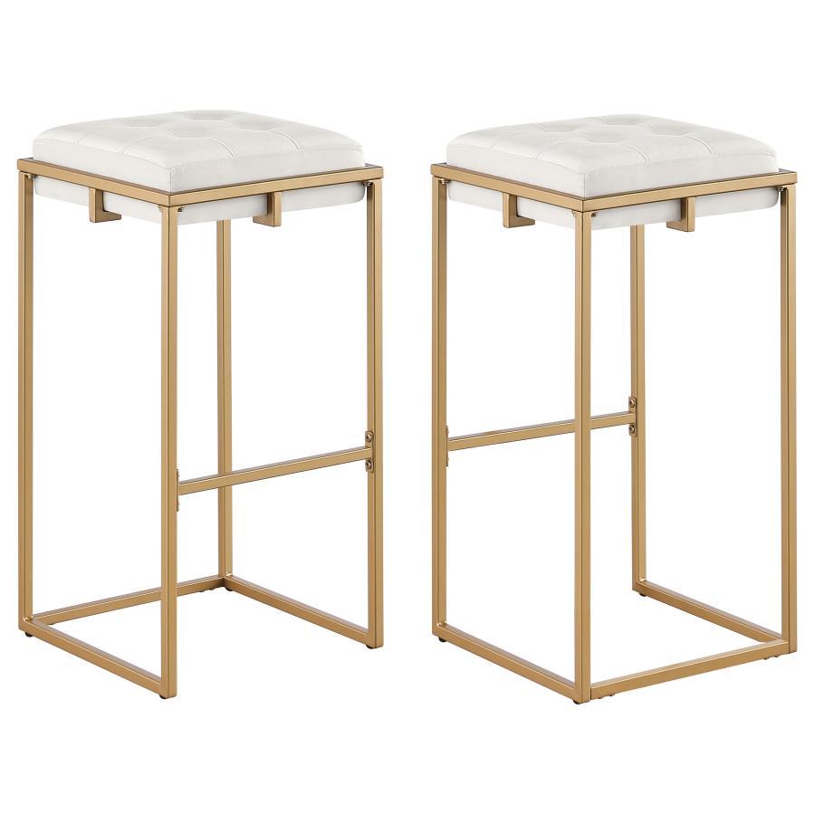 Nadia - Bar Stool (Set of 2) - Beige