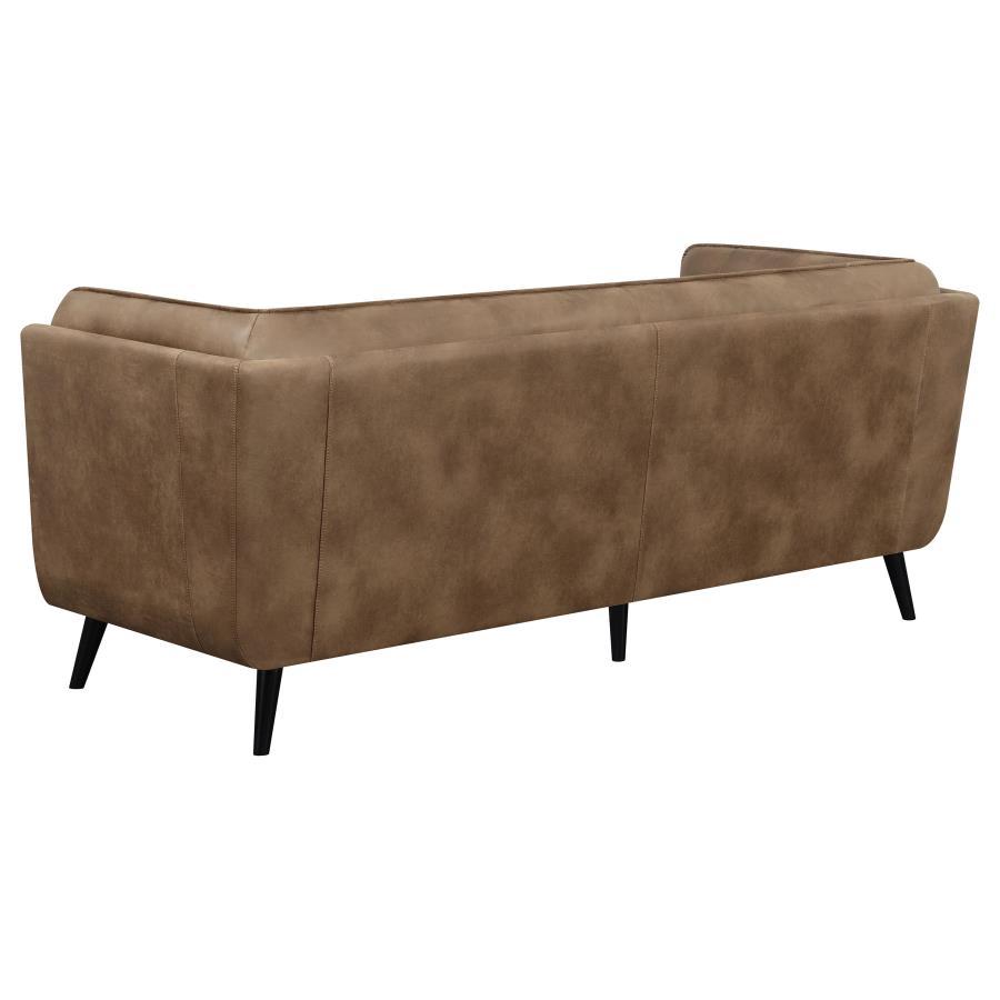 Thatcher - 2 Piece Set (Sofa And Loveseat) - Brown