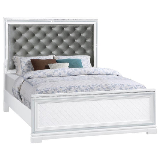 Eleanor - King Bed - White