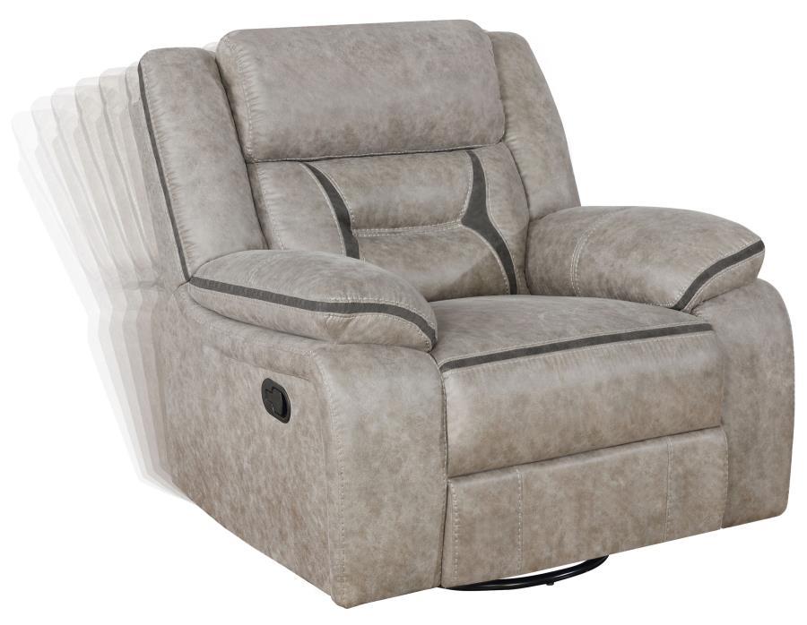 Greer - Swivel Glider Recliner - Beige
