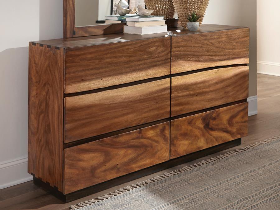 Winslow - 6-Drawer Dresser - Brown