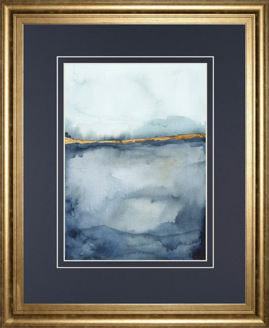 Coastal Horizon II By Victoria Borges 34x40 - Light Blue