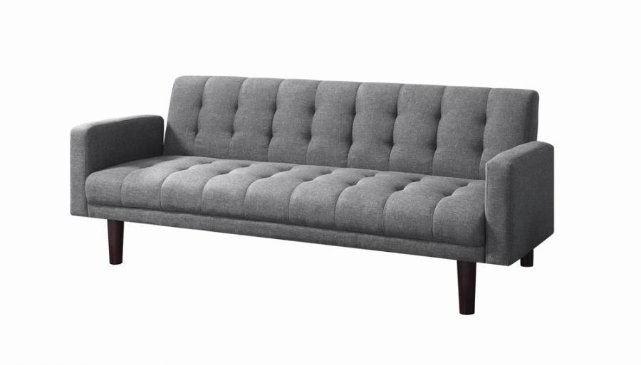 Sommer - Tufted Sofa Bed - Gray