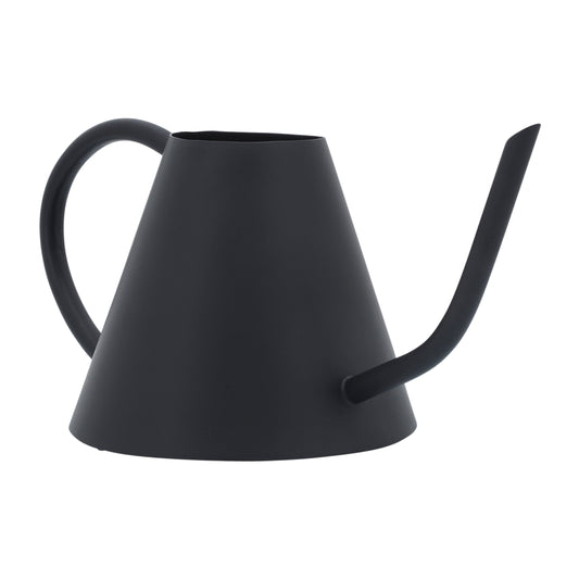 Metal 6" Watering Can - Black